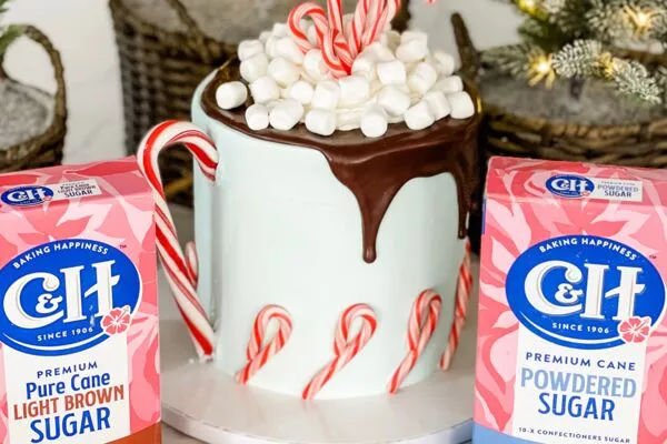 Hot Cocoa Cake With Marshmallow Buttercream Candh® Sugar